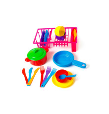 Набор посуды 9 " Юнная господарочка" "ЯУ" (048/9)